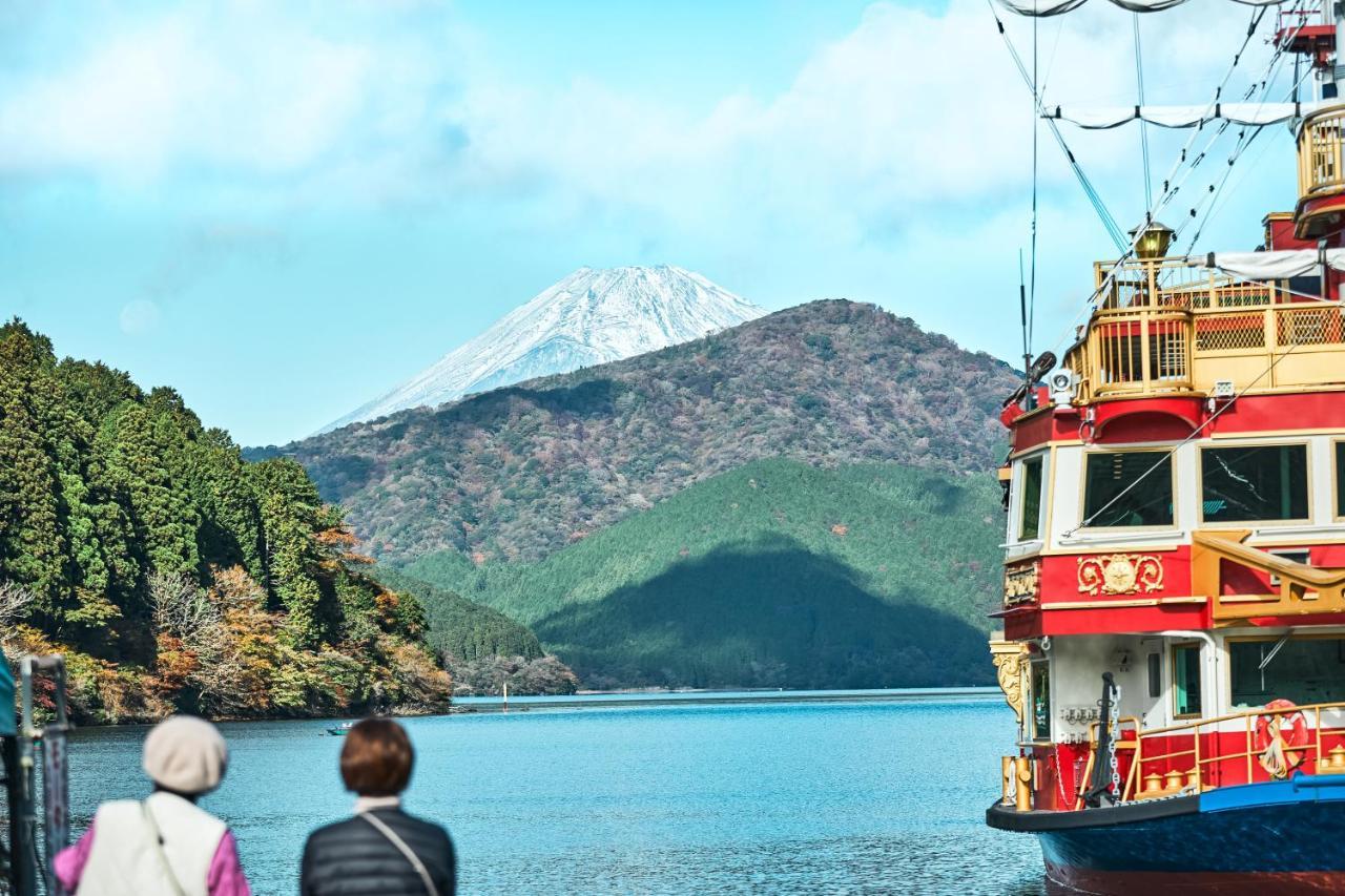 Villa Hakone Kabuto 古民家旅館 150平米 バス停迄一分 準天然温泉 最大12名 Zewnętrze zdjęcie