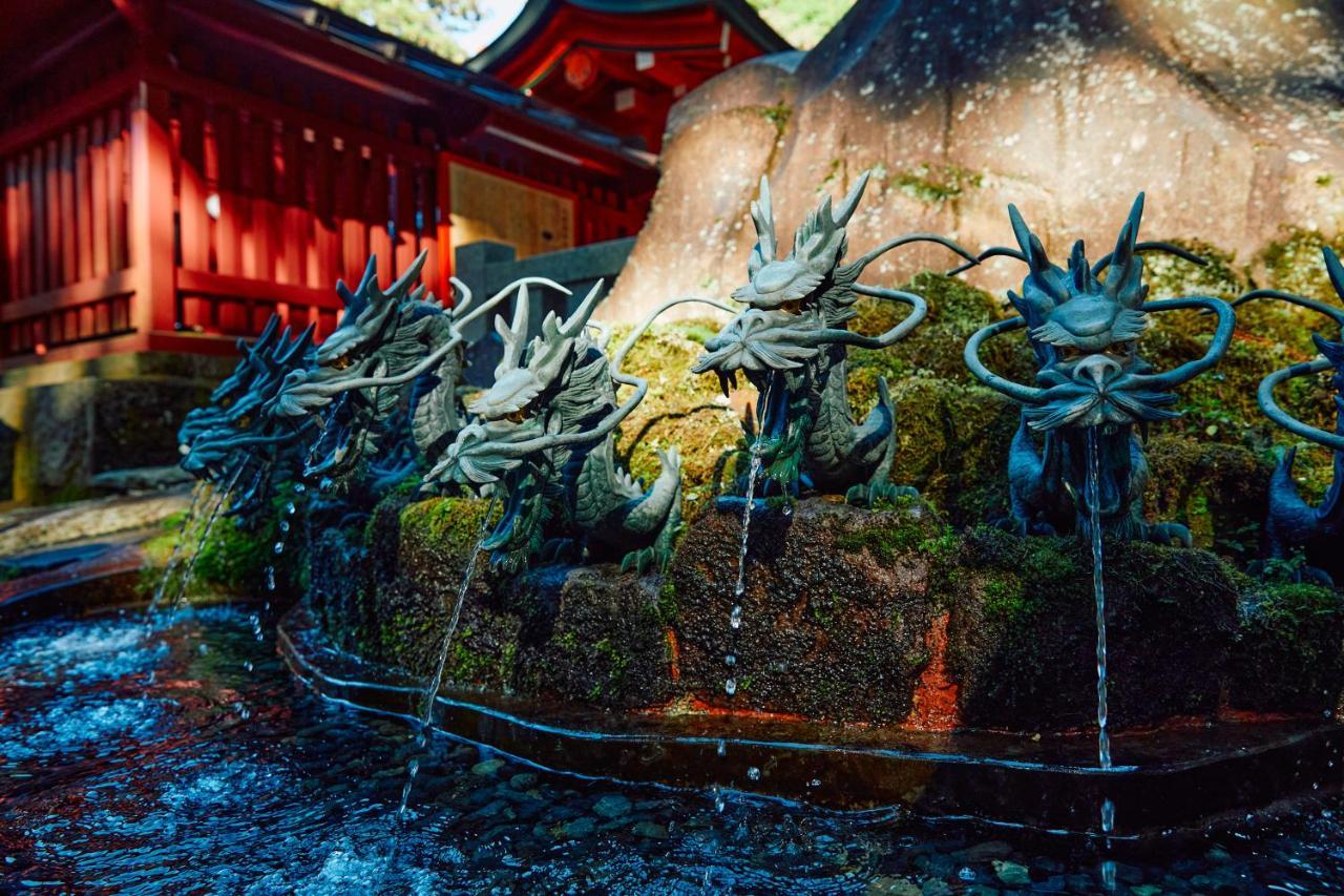 Villa Hakone Kabuto 古民家旅館 150平米 バス停迄一分 準天然温泉 最大12名 Zewnętrze zdjęcie