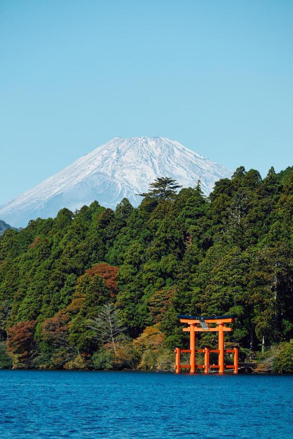 Villa Hakone Kabuto 古民家旅館 150平米 バス停迄一分 準天然温泉 最大12名 Zewnętrze zdjęcie