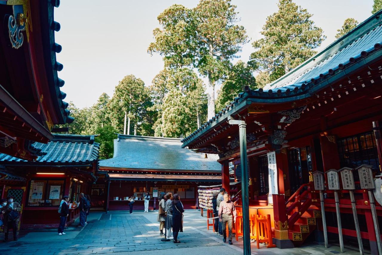 Villa Hakone Kabuto 古民家旅館 150平米 バス停迄一分 準天然温泉 最大12名 Zewnętrze zdjęcie