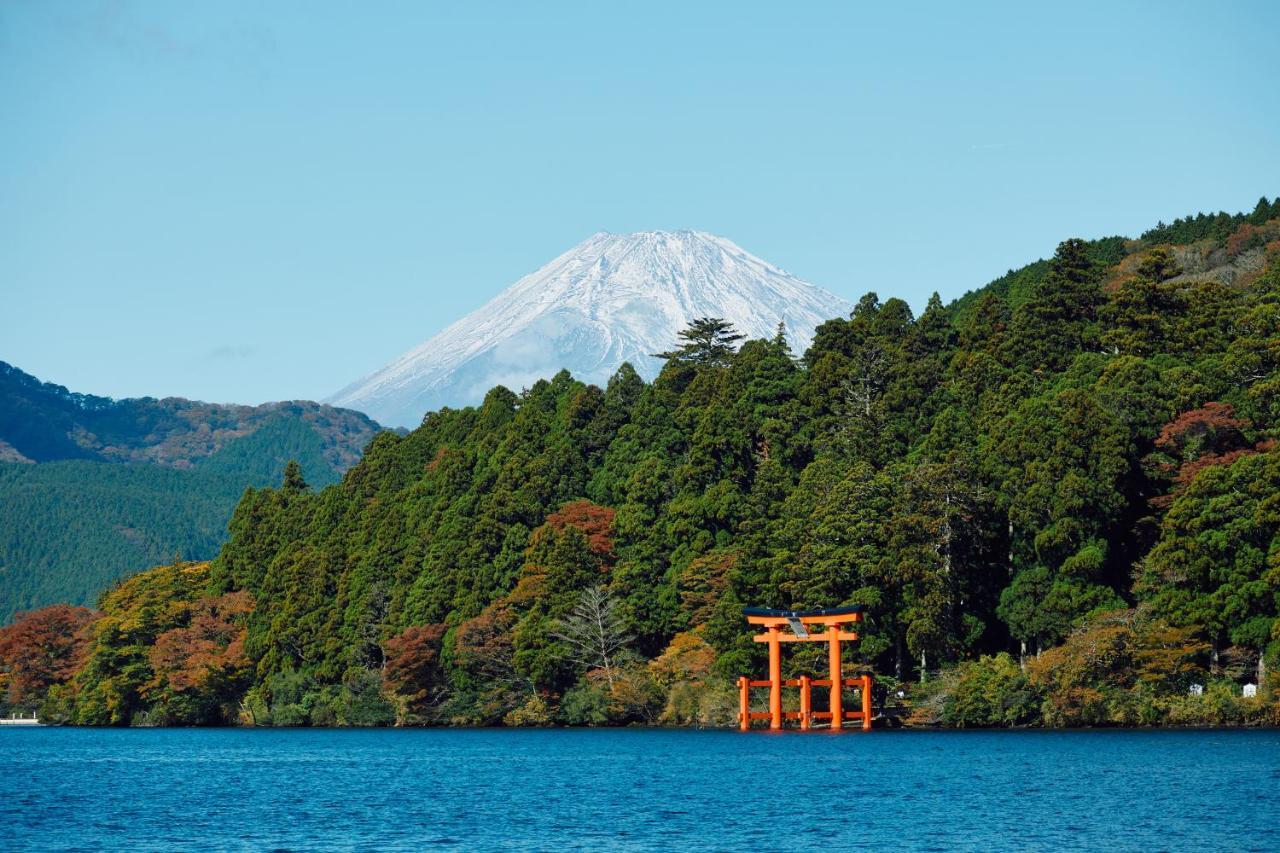 Villa Hakone Kabuto 古民家旅館 150平米 バス停迄一分 準天然温泉 最大12名 Zewnętrze zdjęcie